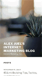 Mobile Screenshot of alexjuel.com